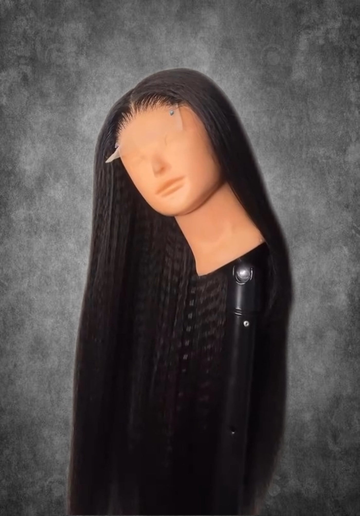 Kinky Straight Blended Gluless 4x4 26inch